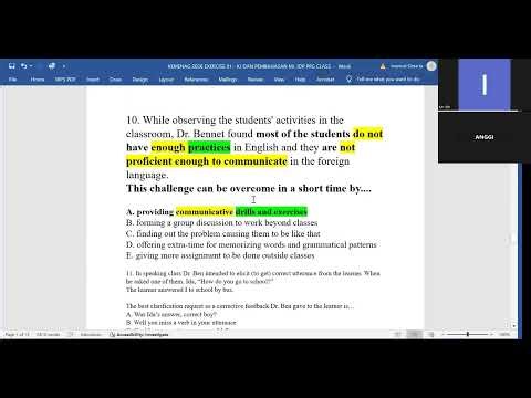 SOAL UP PPG KEMENAG BAHASA INGGRIS 2026