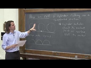 PHYS 101 | How We Roll 1 - Rolling Cylinder