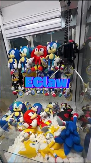 Can I win Sonic from the claw machine?