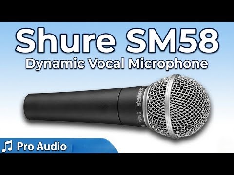 Shure SM58 Dynamic Vocal Microphone Sound Test | Clean Vocal Audio Quality