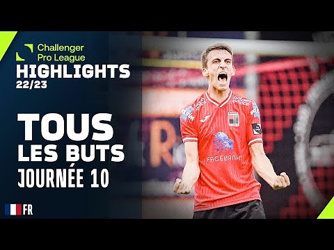 TOUS LES BUTS 👀⚽ Challenger Pro League Highlights GD10