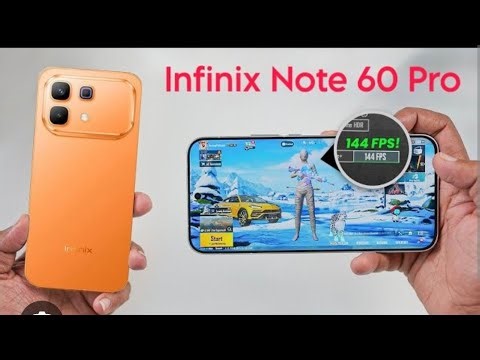 Infinix NOTE 60 Pro Pubg|BGMI Test gyro graphic review 5G fps by syedhindiyt 🔥