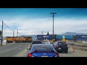 train horn prank with cop 2018