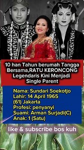 10 han Tahun berumah Tangga Bersama, RATU KERONCONG Legendaris Kini Menjadi Single Parent