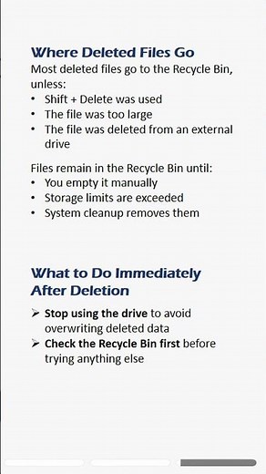 Accidentally deleted files in File Explorer? Here’s what you need to know. #fileexplorer #delete