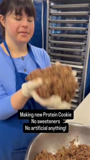 #protein #allnaturalingredients #allnaturalproducts order now with or without choc chips ! store in Bio. | Collettey's Cookies