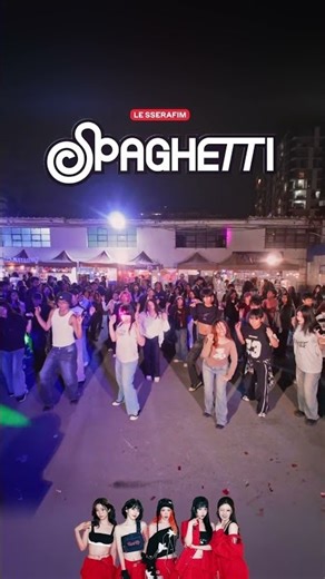 KPOP IN PERÚ | LE SSERAFIM — SPAGUETTI | KPOP RANDOM DANCE #Spaghetti #lesserafim