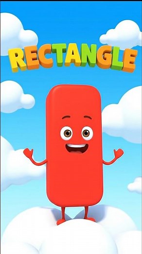 Let's Build a Rectangle ! Learn Shapes | Shape Song #cocomelon #toddlerlearning #shorts