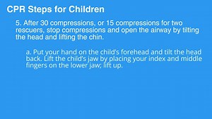 CPR Steps for Children | Advanced Medical Certification