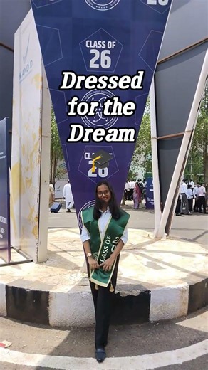 Outfit check. Degree unlocked#Convocation #OutfitCheck #IITGN#ClassOf2026#GraduationDay#ExplorePage