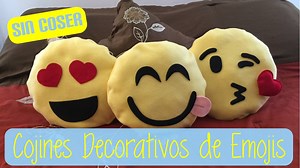 229K views · 403 reactions | [DIY] Cojines decorativos de emojis (super fáciles de hacer y sin coser). Me encantó como me quedaron!!! Qué piensan? Les gustan? | Creativa | Facebook