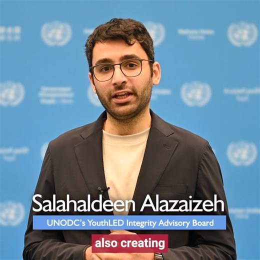 Technology and AI are transforming the fight against corruption. They can detect fraud and boost transparency but also conceal illicit financial flows and create deep fakes evidence that undermine trust. In the age of AI, transparency, accountability and ethics must be built into our systems by design, not by chance. Youth leaders like Salahaldeen, a member of UNODC’s YouthLED Integrity Advisory Board, remind us to use tech ethically, and develop solutions rooted in integrity. Listen to their vo