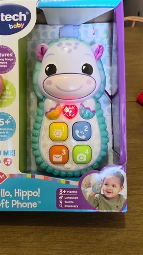 TRENDING! VTECH HELLO HIPPO PHONE! TRY ME! #amazing #asmr #trending #toys #shorts #viral #vtech