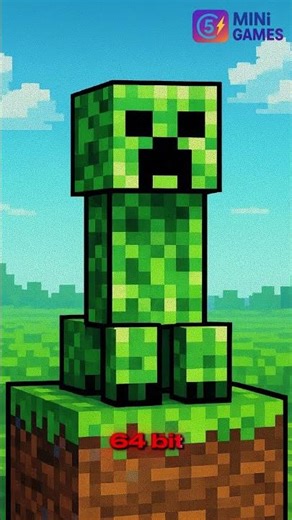 Minecraft Creeper Evolution: 1-BIT to 1024-BIT (He Gets TOO Real 😭💚)