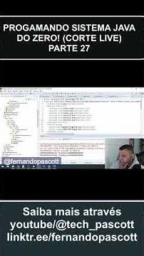 #DAILY Programando Sistema do ZERO com Java - JSP - HTML - CSS - Mysql #coding #livecode #java