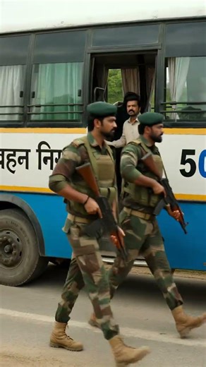 Criminal Caught By Indian Army! Tactical Bus Raid! 🇮🇳🚔 #army #justice #shorts