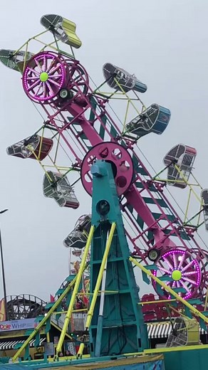 Experience the Thrill of Riding the Zipper at the Spring Fair