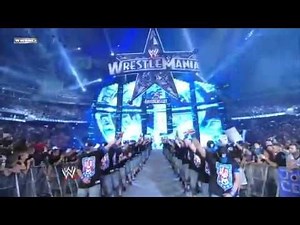 Wrestlemania 25 John Cena vs Big Show vs Edge (Entrances)