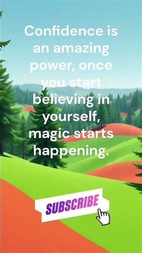 Believe in Yourself and Watch the Magic Happen ✨ | quotes | capableandsuccess | motivation