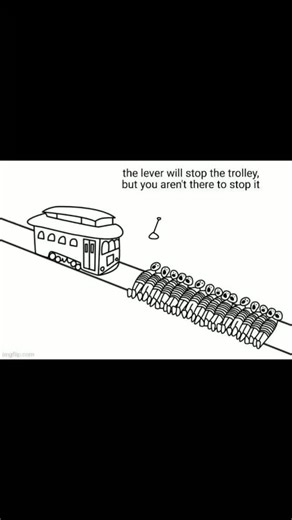 trolley problems on Instagram: "Unfortunately #TrolleyProblems #Philosophy #Psychology"