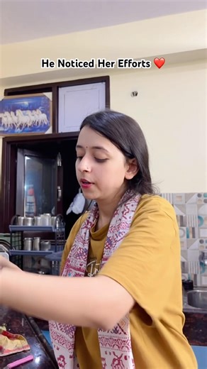Husband Respecting Wife’s Efforts ❤️ Emotional Husband Wife Video