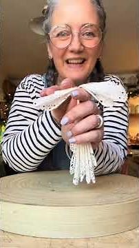 Lets make paper doily angels for the perfect diy christmas decorations #diychristmasdecor