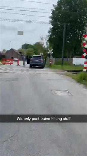 Trains Hitting Stuff | Trains: 1. Everything else: 0. Music by: @gabitoballesteros - CHROME HEARTS #TrainHitsStuff#TrainCollision #TracksideFails... | Instagram