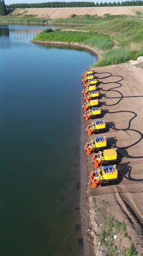Underwater Dredging Robot — Remote Pipe & River Dredging Solution