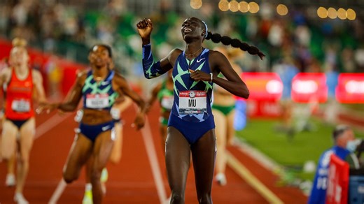 U.S. Trials: Athing Mu demolishes 800m field in meet record