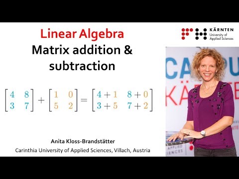 ✨ Matrix Addition & Subtraction – Step by Step Explained ✨