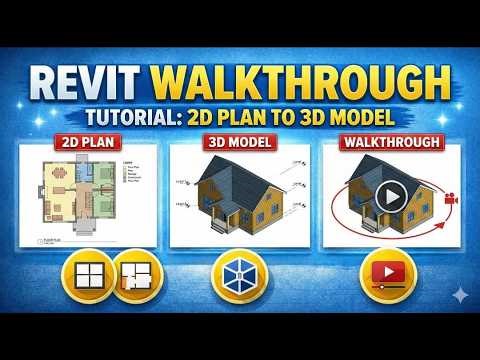 BIM - Building Information Modelling - Video 14 | Create a Stunning Walkthrough in Autodesk Revit