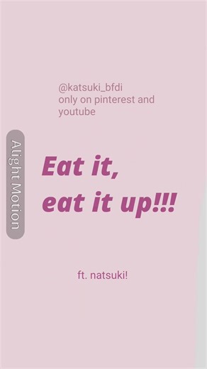 i love natsuki #ddlc #katsukibfdi #dokidokiliteratureclub #natsuki #alightmotion #objectshow