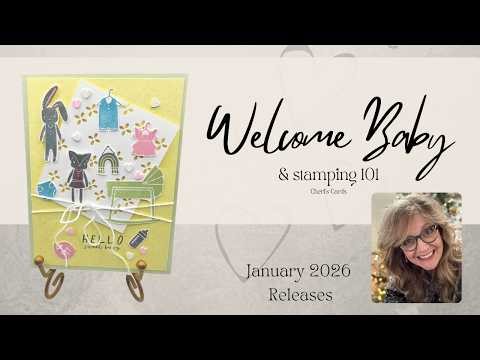 Sweet Welcome Baby Stampin' Up Card
