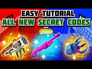 ALL SECRET CODE CRAZY RED VS BLUE 2898-7886-8847 - Fortnite PART