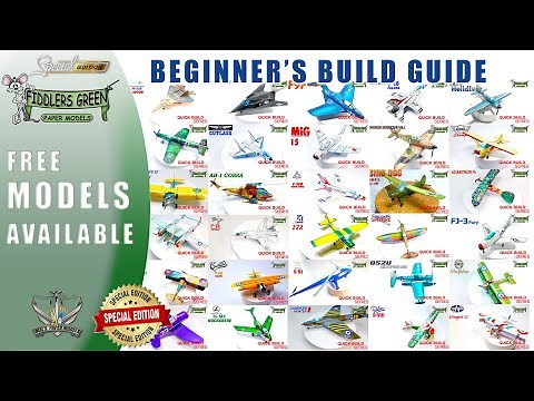 BEGINNERS GUIDE - FIDDLERS GREEN. GET 3 FREE MODELS. FREE INSTRUCTIONS.