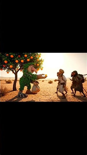 Brr Brr Patapim Plants an Orange Tree in the Desert