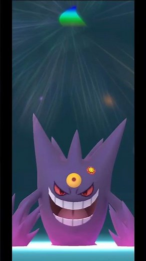 Gengar Evolves into Mega Gengar - Pokemon Go