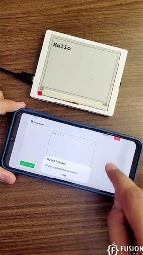 Update Elecrow ESP32 4.2'' E-Paper Display Content Wirelessly via Browser