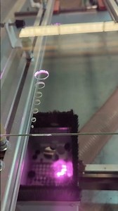 Glass Laser Drilling Hole Machine #mirror #glass #laser