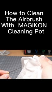 Watch How to Clean The Airbrush With MAGIKON Cleaning Pot? on Amazon Live