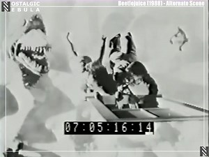 Here is an alternate scene from Beetlejuice where Adam and Barbara are dangling above a hungry sandworm. 🎞 Beetlejuice (1988) ✒ Michael McDowell, Larry Wilson, Warren Skaaren 🎬 Tim Burton 🎥 Michael Keaton, Geena Davis, Alec Baldwin, Michael Keaton, Patrice Martinez, Catherine O'Hara, Jeffrey Jones, Winona Ryder, Glenn Shadix, Sylvia Sidney, Robert Goulet, Dick Cavett, Susan Kellermann, Maree Cheatham, Tony Cox 🎵 Danny Elfman #timburton #beetlejuice #MichaelKeaton #sandworm | Nostalgic Nebula