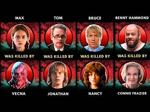Who Killed Whom in Stranger Things? (Season 1 to 4) | Stranger Things Comparison