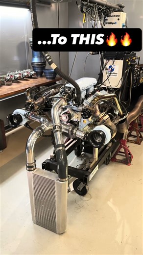 Adding Twin Turbos to our 427 SBC equals 4 digit horsepower! #turbocharged #boosted #horsepower