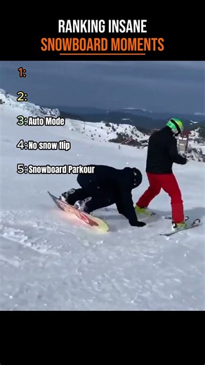 Insane Snowboard Moments Ranked Pt 2 ⛷️🔥