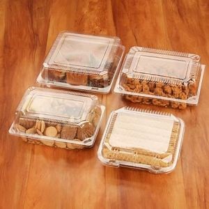[Hot Item] Clear Plastic Disposable Food Containers with Lids for Easy Storage