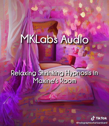 Preview of a shrinking hypnosis audio coming soon to my shop! See link in bio. #giantess #shrinking #macrophile #microphilia