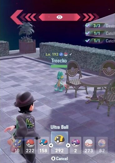 Finally Treecko shiny 👀 - Legends Z-A