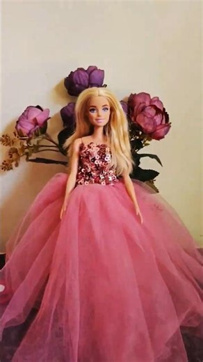 diy doll gown / doll dress #dolldress #dollsboutique