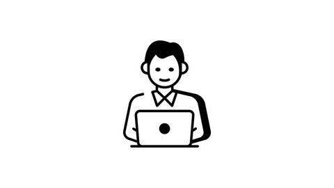 clip-3991565617-outline-style-animated-icon-depicting-developer