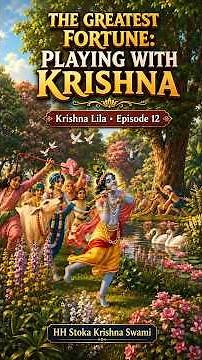 Why Playing with Krishna Was the Greatest Fortune | Krishna Lila Episode 12 | HH Stoka Krishna Swami